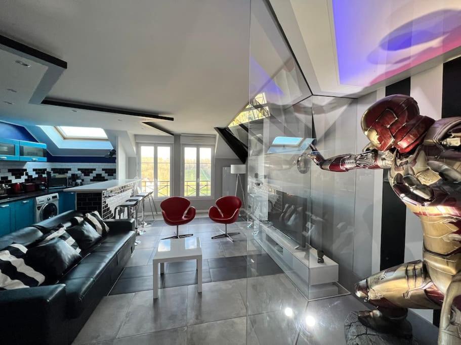 Appartement Disney Avengers, 5 Min Des Parcs Magny-le-Hongre Luaran gambar