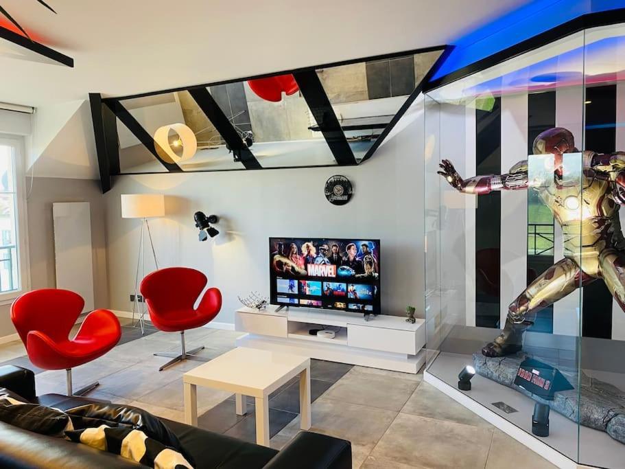 Appartement Disney Avengers, 5 Min Des Parcs Magny-le-Hongre Luaran gambar